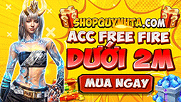 Acc FreeFire Dưới 2M